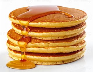 12 stacks of pancakes