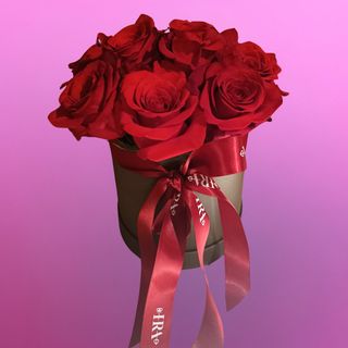 Flower box - 9 ruža