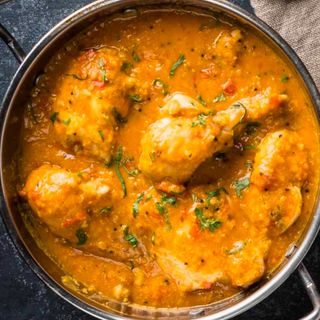 Dhansak With Chicken/pollo con lentejas ( Medium hot/ medio picante)