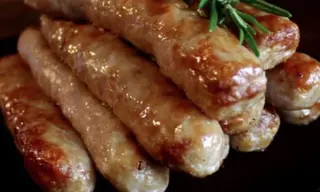 Salsiccia con pollo e tacchino