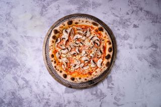 Pizza Pollo e Funghi