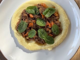 Телятина з пюре (300g)