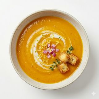 Sopa De Calabaza Y Jengibre