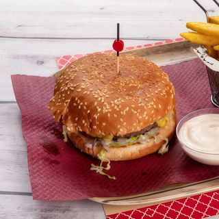 Solo  Beef Cheese Burger