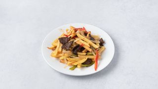 Фри с мясом