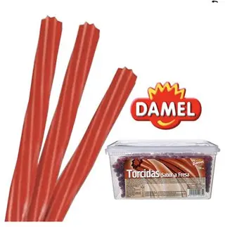 Regaliz Fresa Clásico DAMEL PAQUETE (20uni.)