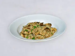 Risotto Pollo e Funghi Porcini