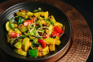 Kadhai Zucchini