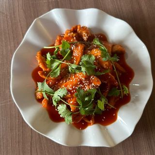 Судак в кисло-сладком соусе 