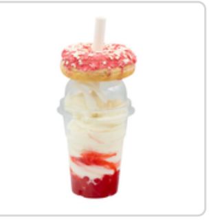 Milkshake frutti di bosco + Donuts Frutti di bosco