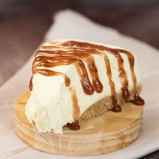 Tarta De Queso Con Frambuesa (Porción)
