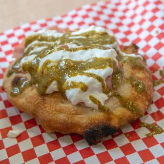 Pizza Montanara Al Pistacchio