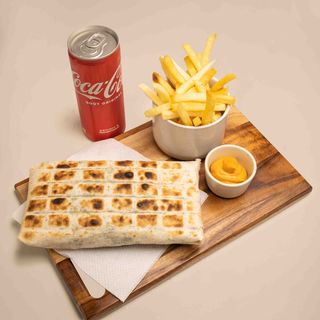 Tacos filet de poulet au feu du bois