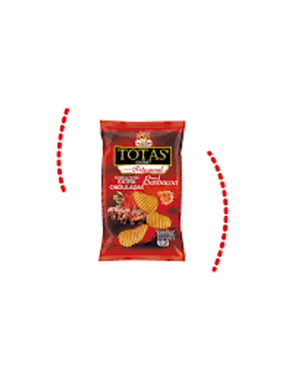 Totas Extra-Onduladas BBQ 130 grs