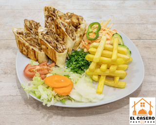 Plato Especial Shawarma De Pollo