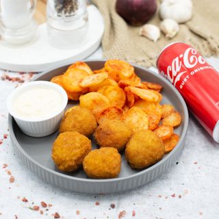 Chicken kiev,Coca Cola