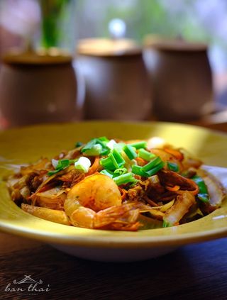 Makaron Phad Thai Kung z krewetkami