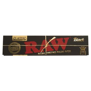 RAW Black King Size Slim Rolling Papers