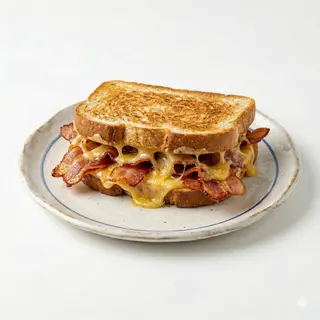 Sándwich De Queso Y Bacon