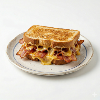 Sándwich De Queso Y Bacon