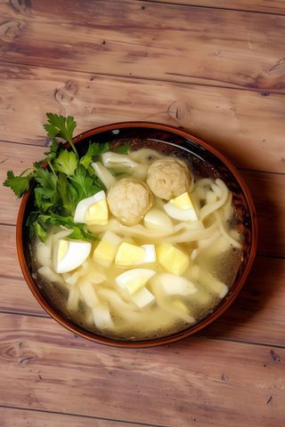 Бульйон курячий з домашньою локшиною (350г)