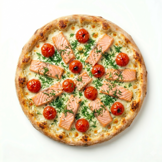 Pizza salmone (mediana)