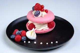 Desert cu macarons