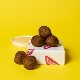 POLPETTINE DI MANZO FRITTE CON CHEDDAR