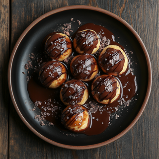 Profitterol al cioccolato