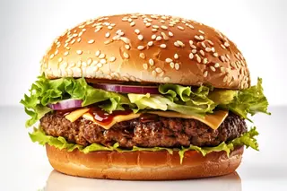 Hamburger i prilog