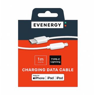 Cabo Lightning/Tipo USB C Evenergy