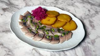 Оселедець з картоплею 170 гр 