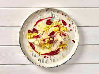 Сирники з  яблучним чатні (230g)