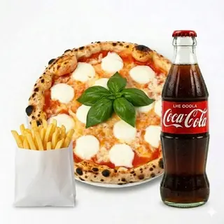 Combo Menù Pizza + patatine + bibita