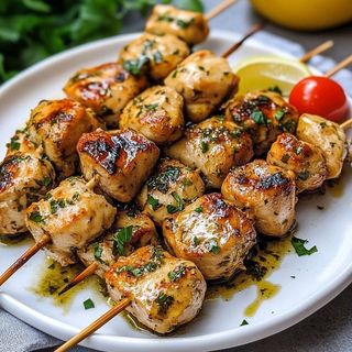 Brochettes De Poulet