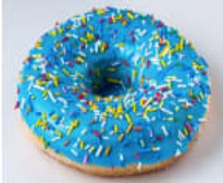 Doughnut Blue Homer
