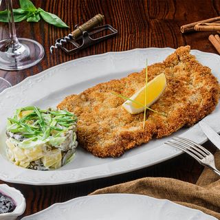 Schnitzel de vițel ca la Viena