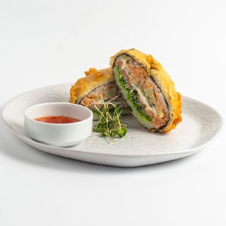 Азіатський бургер з лососем ( 350г )