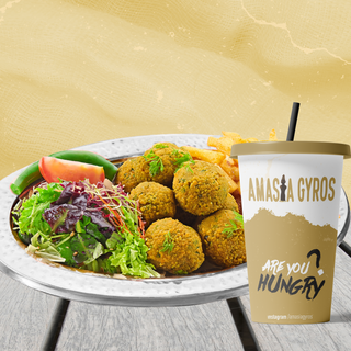 Menú Plato de Falafel