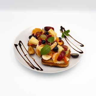 Tosty Francuskie z owocami