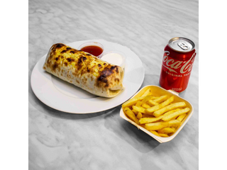 Menú dürüm con queso