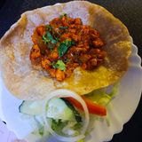 Chicken Chatt Poori