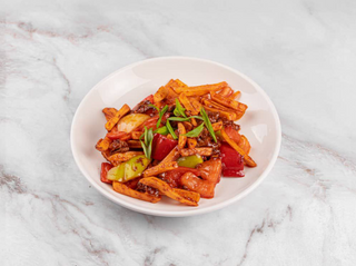 Фри с мясом