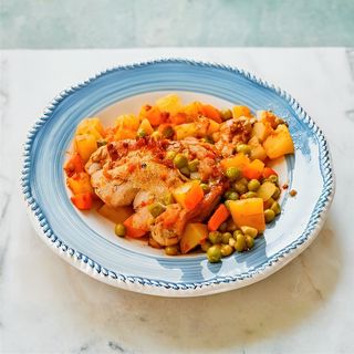 ПИЛЕШКО С ГРАХ И КАРТОФИ 0,350ГР