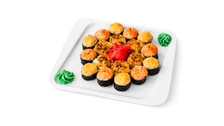 Запеченные роллы сет 