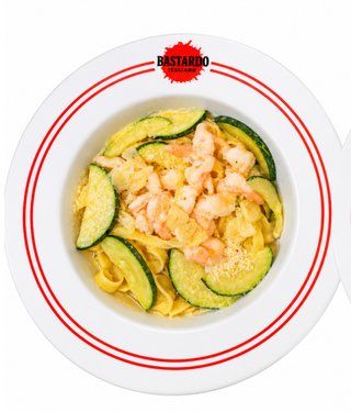 Tagliatelle Gamberi e Zucchine