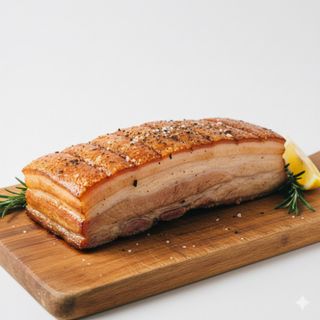 Panceta a la plancha (ración)