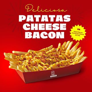 Patatas cheese bacon