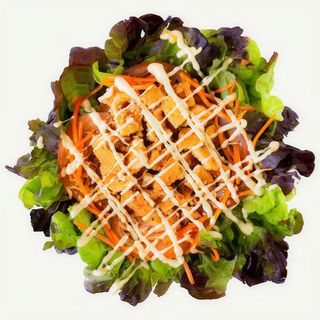 Ensalada de Pollo y Bacón