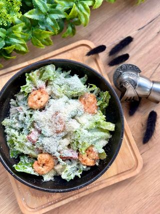 Салат з креветкою